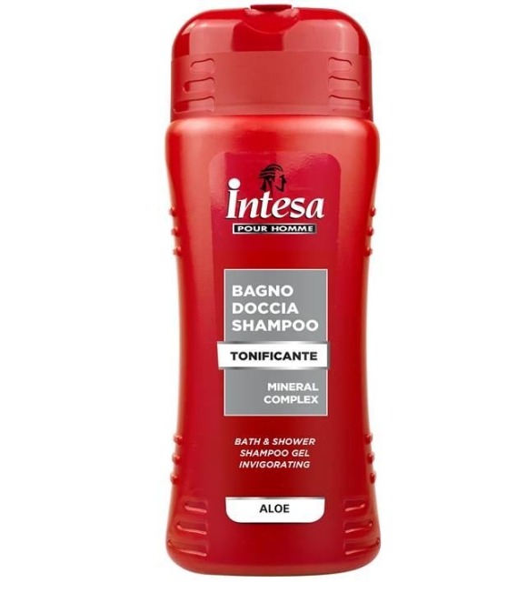 Intesa Pour Homme Gel Doccia Shampoo Tonificante Aloe 500 ML