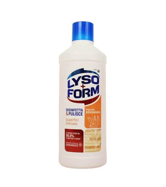 LYSOFORM PAVIMENTI DISINFETTA E PULISCE SUPERFICI DELICATE 1100 ML