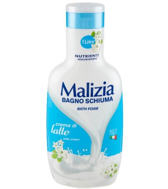 Malizia Bagnoschiuma Crema di Latte 1000 ML