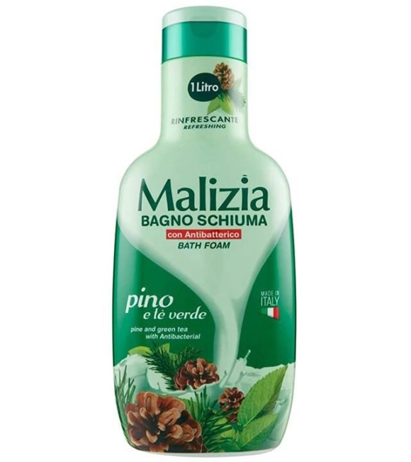 Malizia Bagnoschiuma Pino e Tè Verde 1000 ML