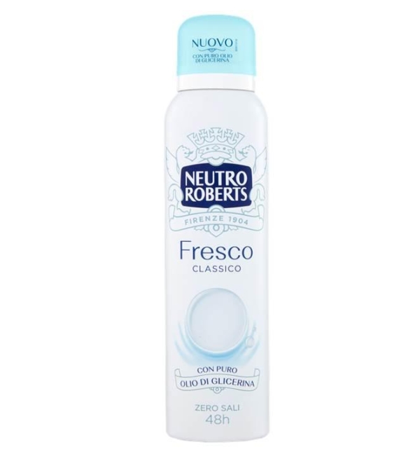 Neutro Roberts Deodorante Spray Fresco Classico 150 ML