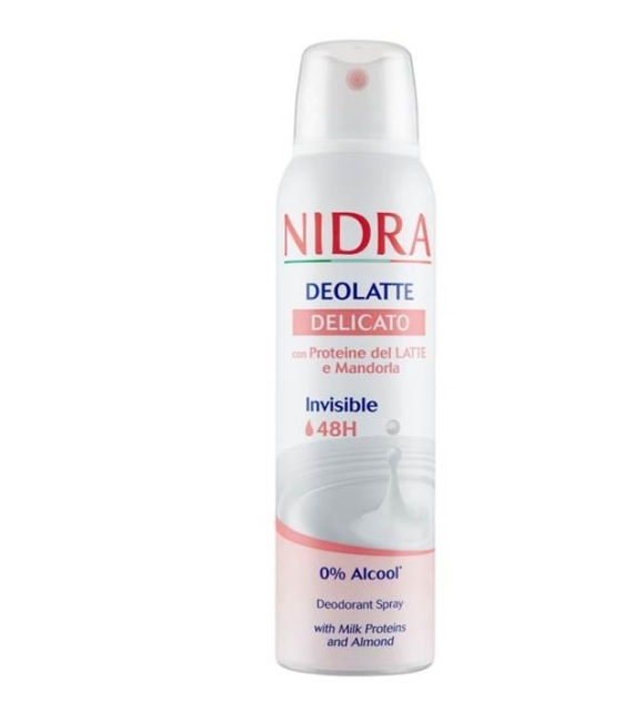 Nidra Deolatte Delicato Deodorante Spray 150 ML