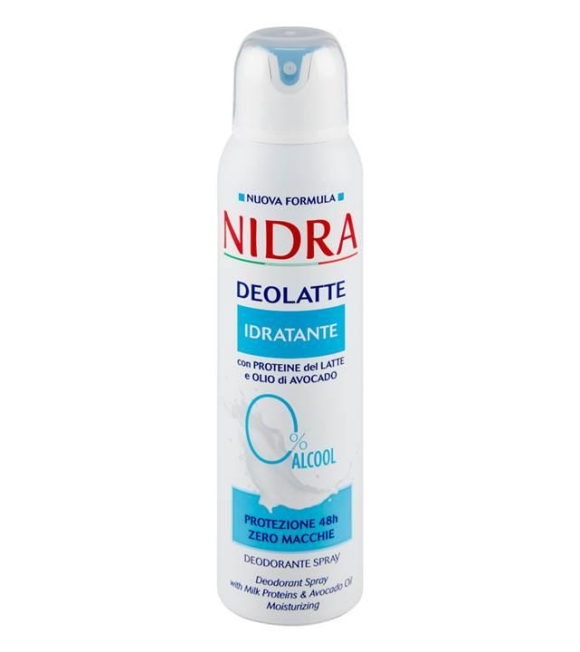 Nidra Deolatte Idratante Deodorante Spray 150 ML