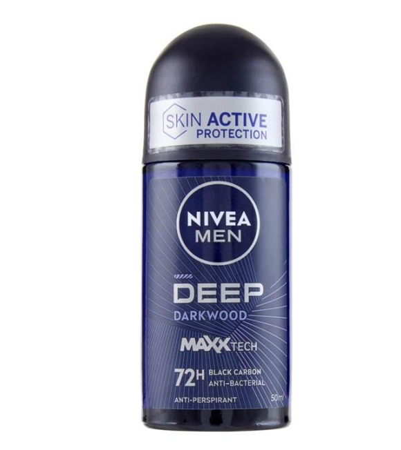 Nivea Men Deodorante Roll-on Deep Darkwood 50 ML