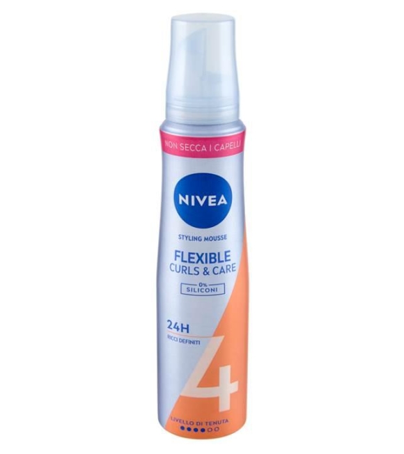 Nivea Styling Mousse Flexible Curls & Care Modella Ricci 150 ML
