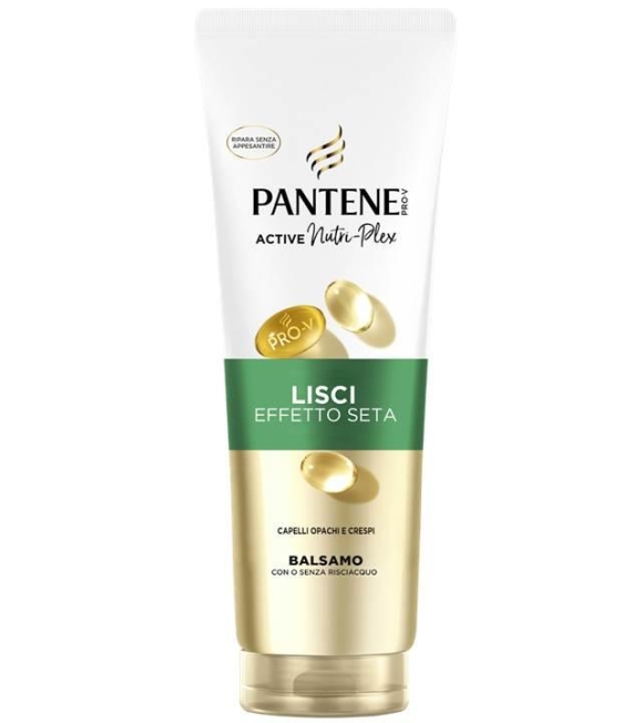Pantene Balsamo Nutriente Pro V per Capelli Lisci Effetto Seta 200 ML
