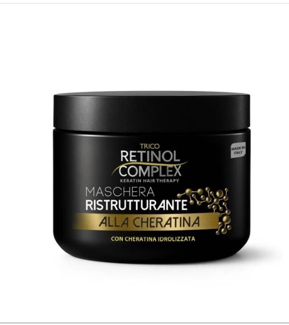 Retinol Complex Maschera Ristrutturante alla Cheratina 500 ML