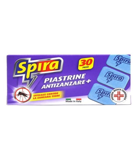Spira Piastrine Antizanzara 30 Pezzi