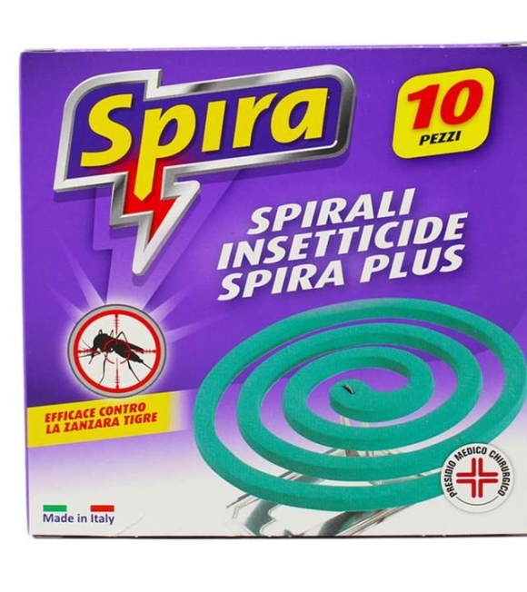 Spira Spirali Insetticida 10 Pezzi