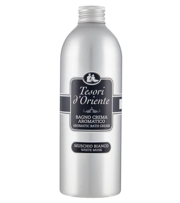 Tesori d'Oriente Bagno Crema Aromatico al Muschio Bianco 500 ML
