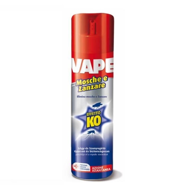 Vape Insetticida Super KO2 Spray Mosche e Zanzare 400 ML