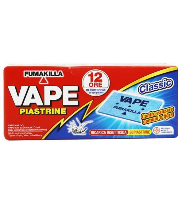 Vape Piastrine Antizanzare 30 Pezzi