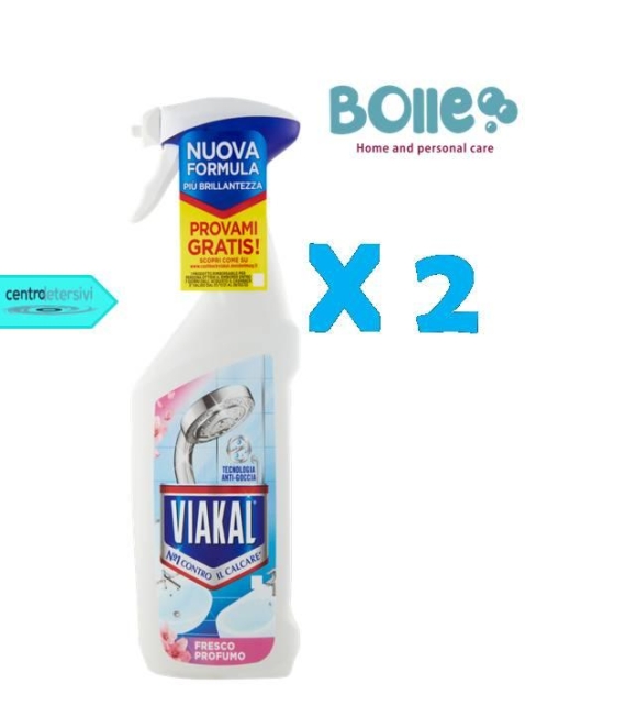 viakal spray igienizzante 500 ml multipack 2 pz - Detergenti Superfici