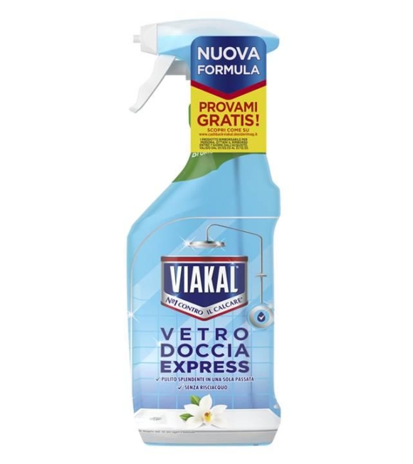 Viakal Spray Vetro Doccia Express Fiori Bianchi 470 ML